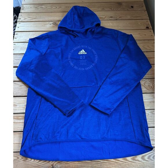 adidas Other - Adidas Men’s Athletic Sweatshirt Size 2XL Blue Hoodie